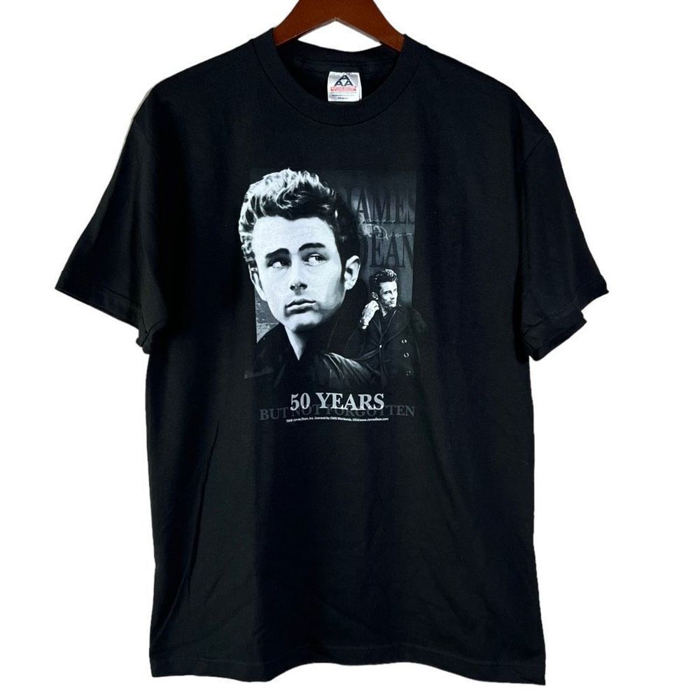 Vintage Deadstock 90s/Y2K James Dean Big Face Band T-shirt Mens L